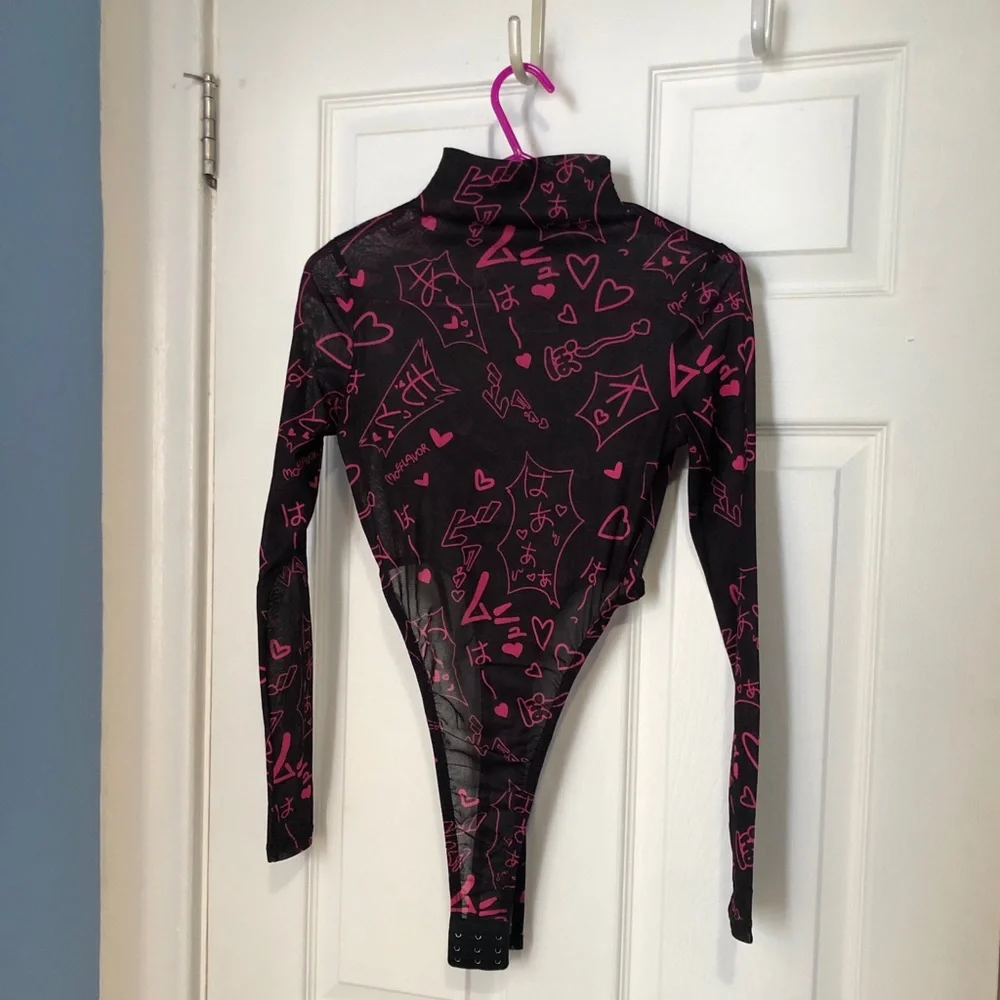 Mesh Manga Noises bodysuit from Moe Flavor - Picture 4 of 6